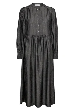 Outlet Co´Couture Dianacc Dot Placket Dress 36390 139 Mid Grey