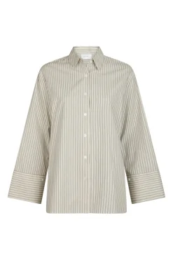 Online Neo Noir Dita Double Stripe Shirt 166420 122