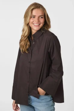 Hot Neo Noir Dita Poplin Shirt 166159 584