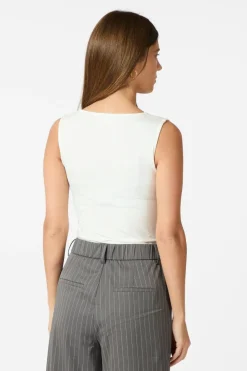 Online Neo Noir Ditty Jersey Top 164494 White