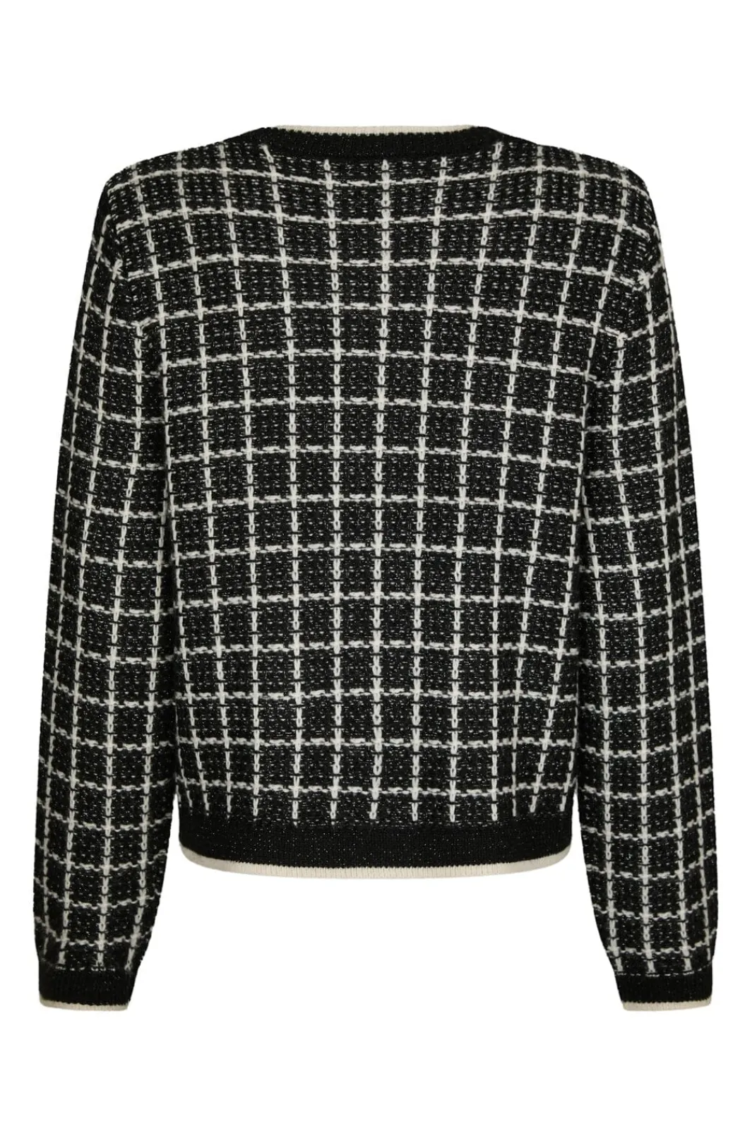 Neo Noir Doro Stitch Knit Cardigan 164513 100