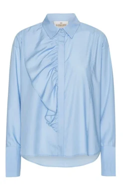 Clearance Karmamia Drew Shirt 2209 Sky Blue Cotton