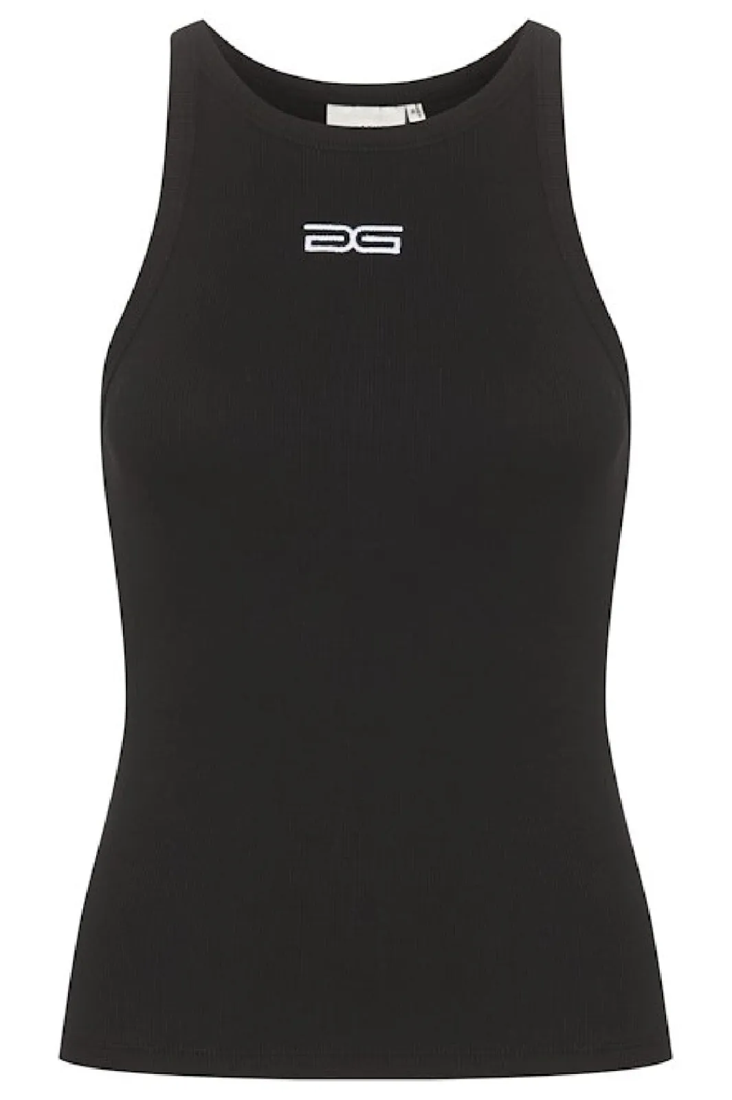 Clearance Gestuz DrewGZ sl logo tank Black