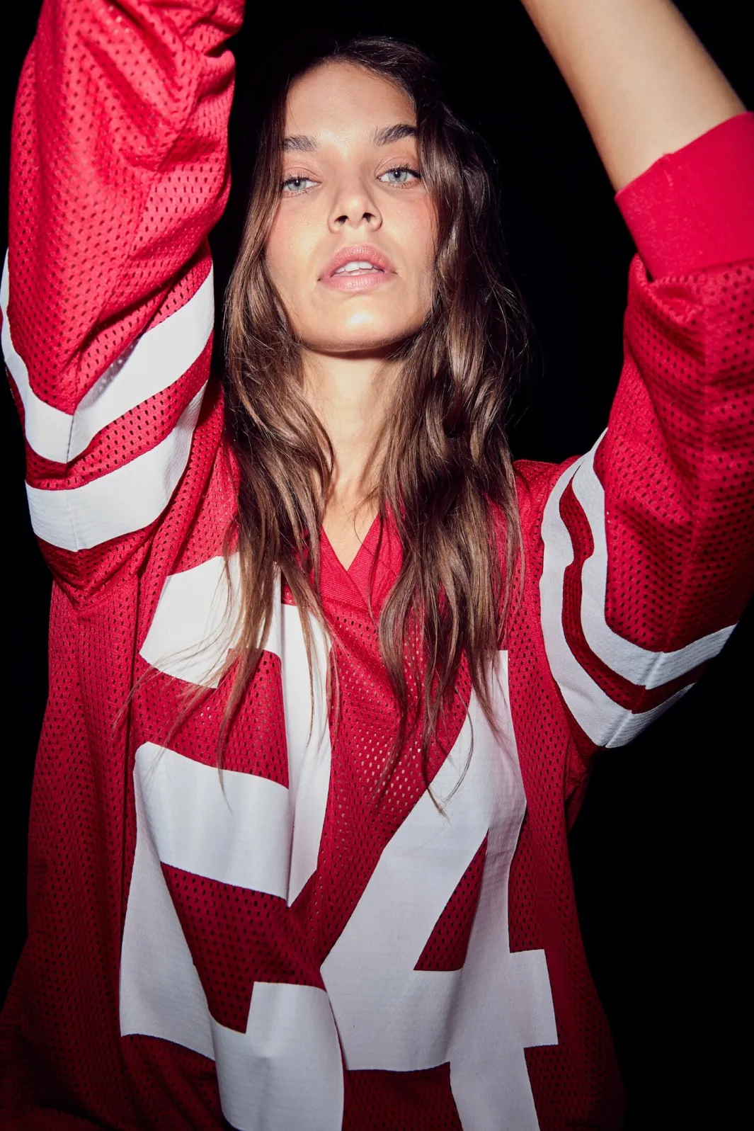 Sale Haute L'Amitié Drift Number Ls Tee HL10287 Red