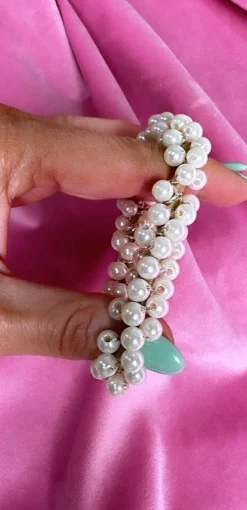 Best Mellow Moon Elastik Med Perler Forgyldt