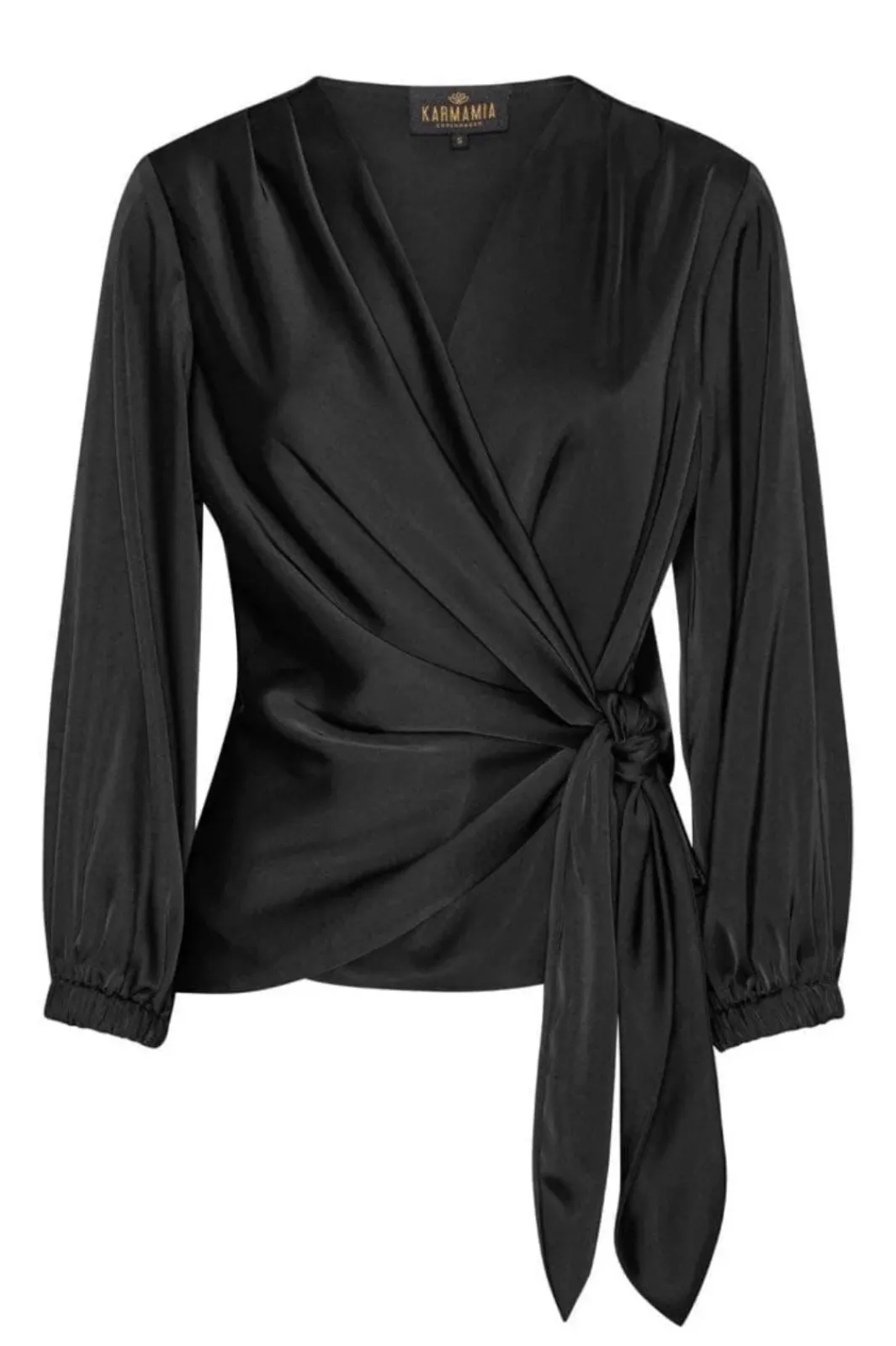 Online Karmamia Elena Blouse 2212 Semi Rich Black