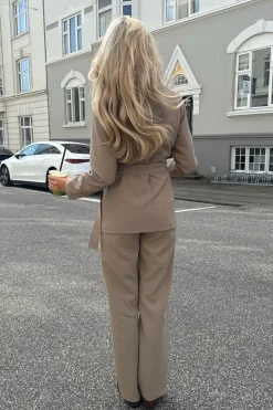 Clearance BYIC Elinaic Blazer A23825 Light Brown
