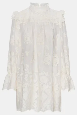 Sale BYIC Ellinoric Lace Dress vw Vintage White