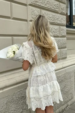 BYIC Ellinoric Lace Layer Dress vw Vintage White