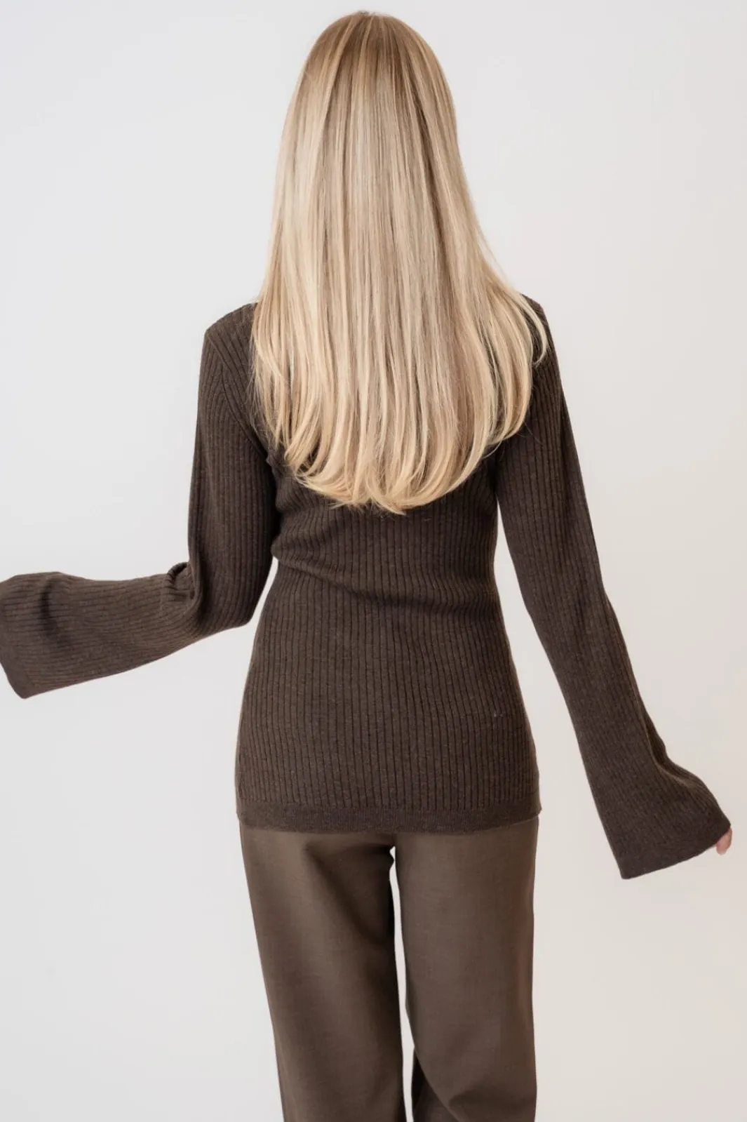 BYIC Elmaic Cardigan 1196 Dark Brown
