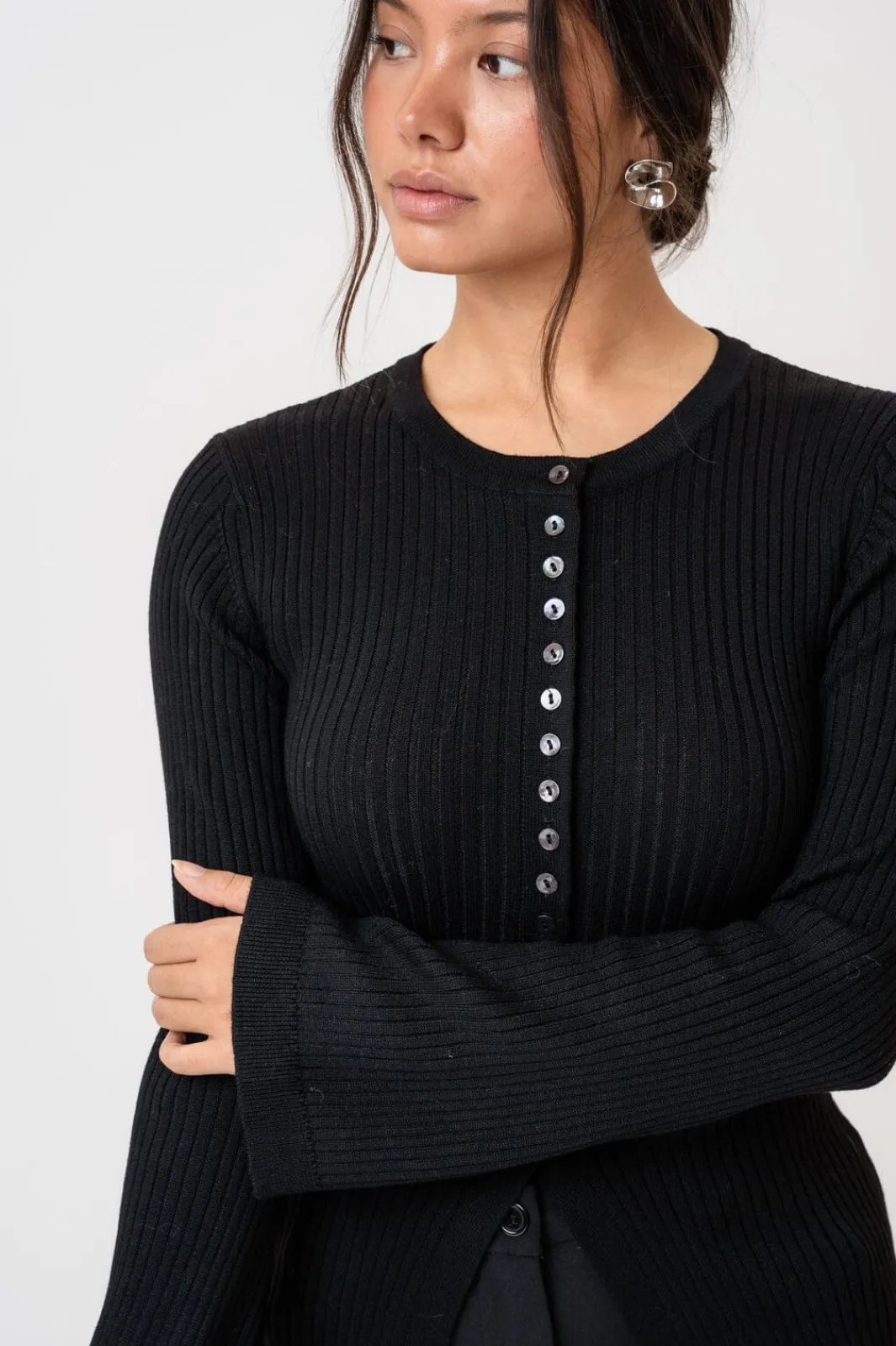 New BYIC Elmaic Cardigan 1196 Black