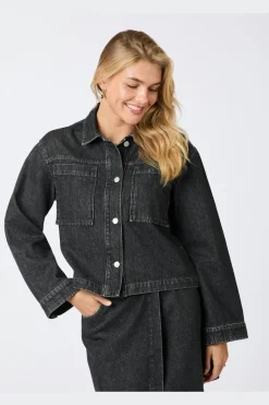 Best Neo Noir Emilia D Jacket Dark Grey