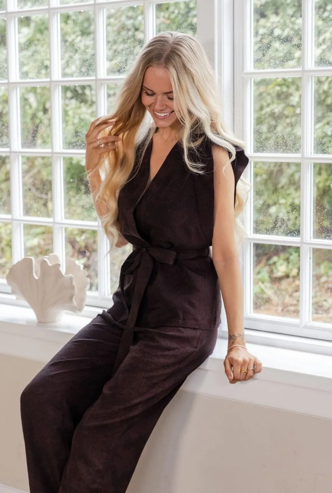 Outlet Molly&My x Julie Elgaard Emma Jacquard Vest 167095 676