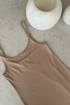 BYIC Emmaic Slip Dress beige Beige