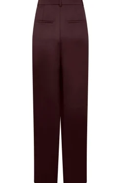 Online Neo Noir Emmett Heavy Sateen Pants 164136 Burgundy