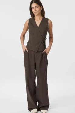 Outlet Neo Noir Emmett Melange Pants 165059 205