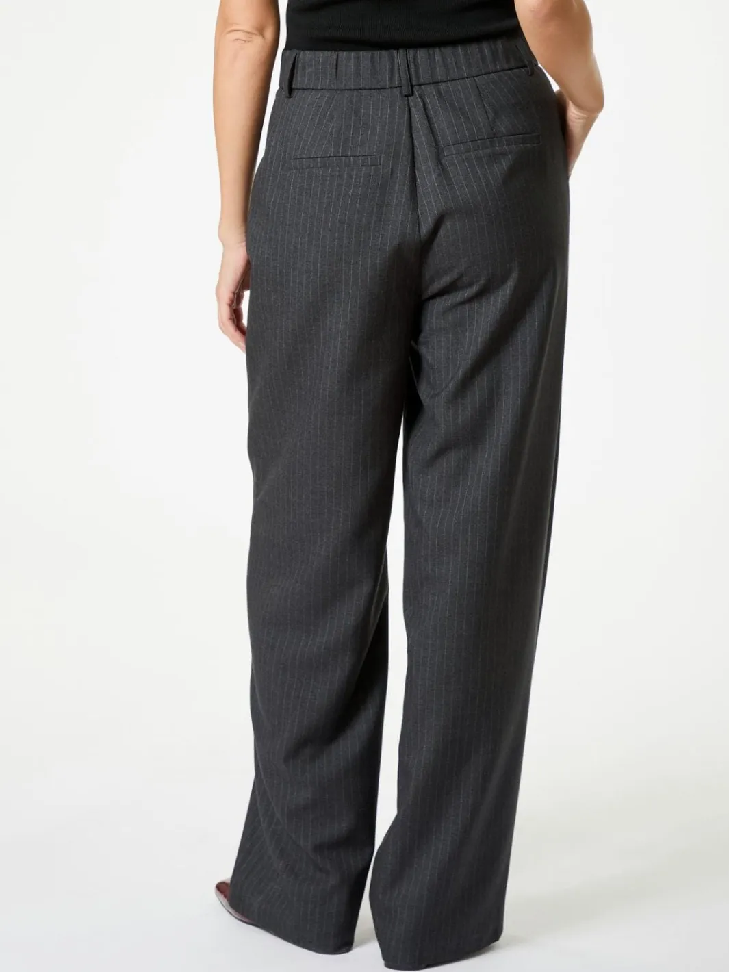 Clearance Neo Noir Emmett Pinstripe Pants Antracit