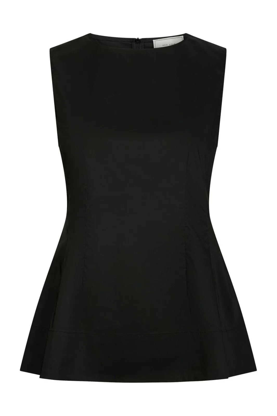 Hot Neo Noir Esteves Poplin Top 165379 100