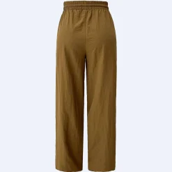 Clearance Liberte Eva Wide Track Pant 22251 Mocca Ivory
