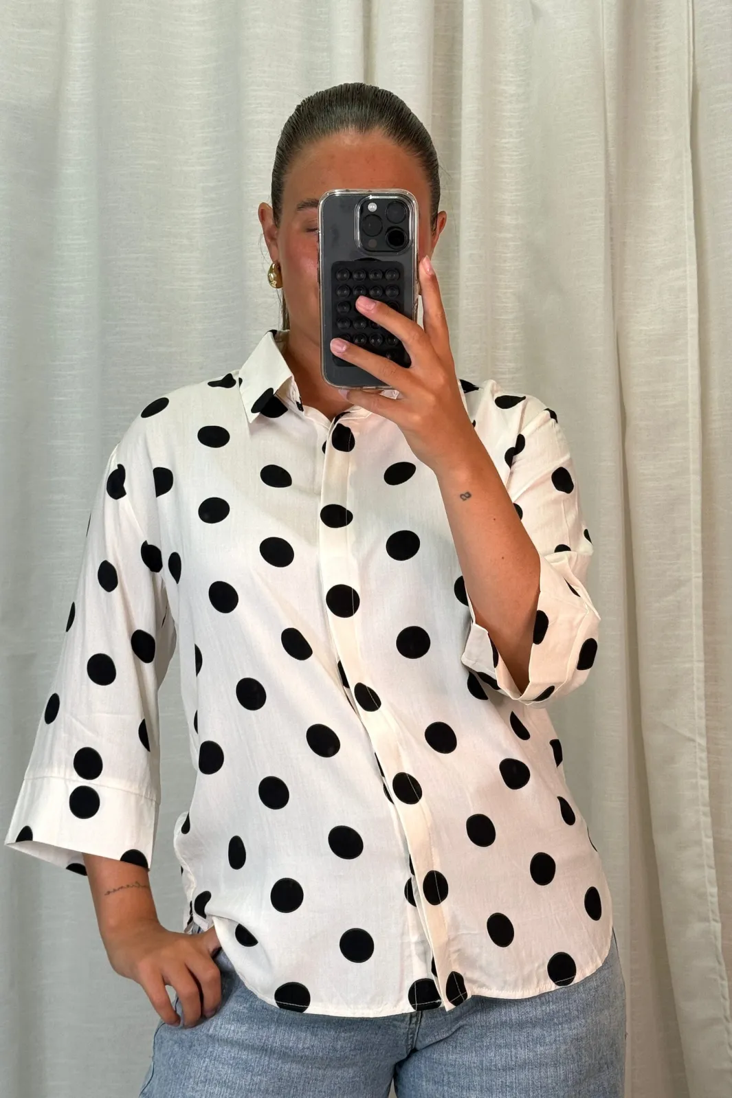 Best A-bee Evelyn Blouse Beige