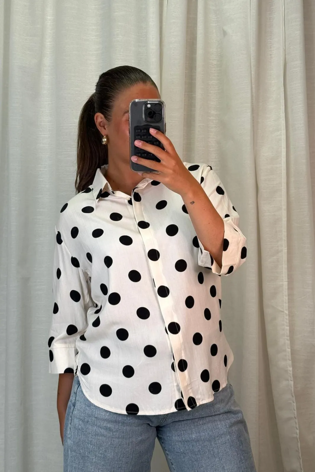 Best A-bee Evelyn Blouse Beige