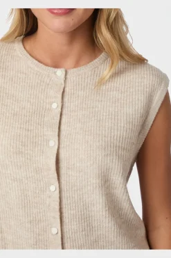 Sale Neo Noir Everest Knit Vest 164870 119