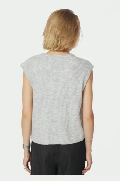 Discount Neo Noir Everest Knit Vest 164870 103