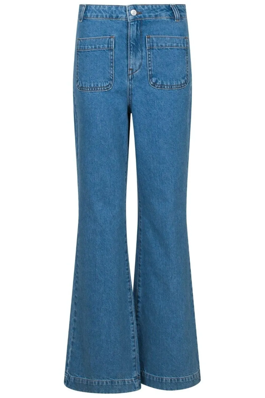 New Neo Noir Fabiana D Pants Light Blue
