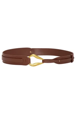 Clearance Plissé Copenhagen Fairy Belt Brown