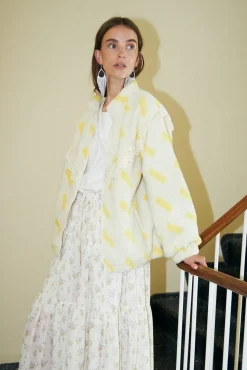 Lollys Laundry Falll Jacket Ls26141-7001 93 Light Yellow