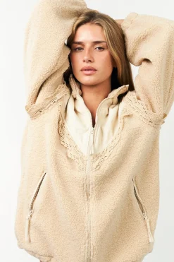 Sale Lollys Laundry Falll Jacket Ls90019-6013 02 02 Creme