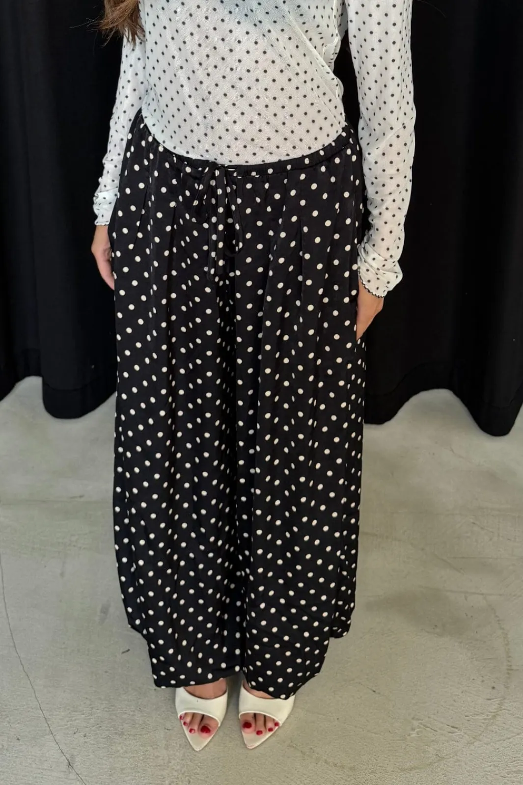 New Continue Fanny Dot Pant 15071 Black Dot