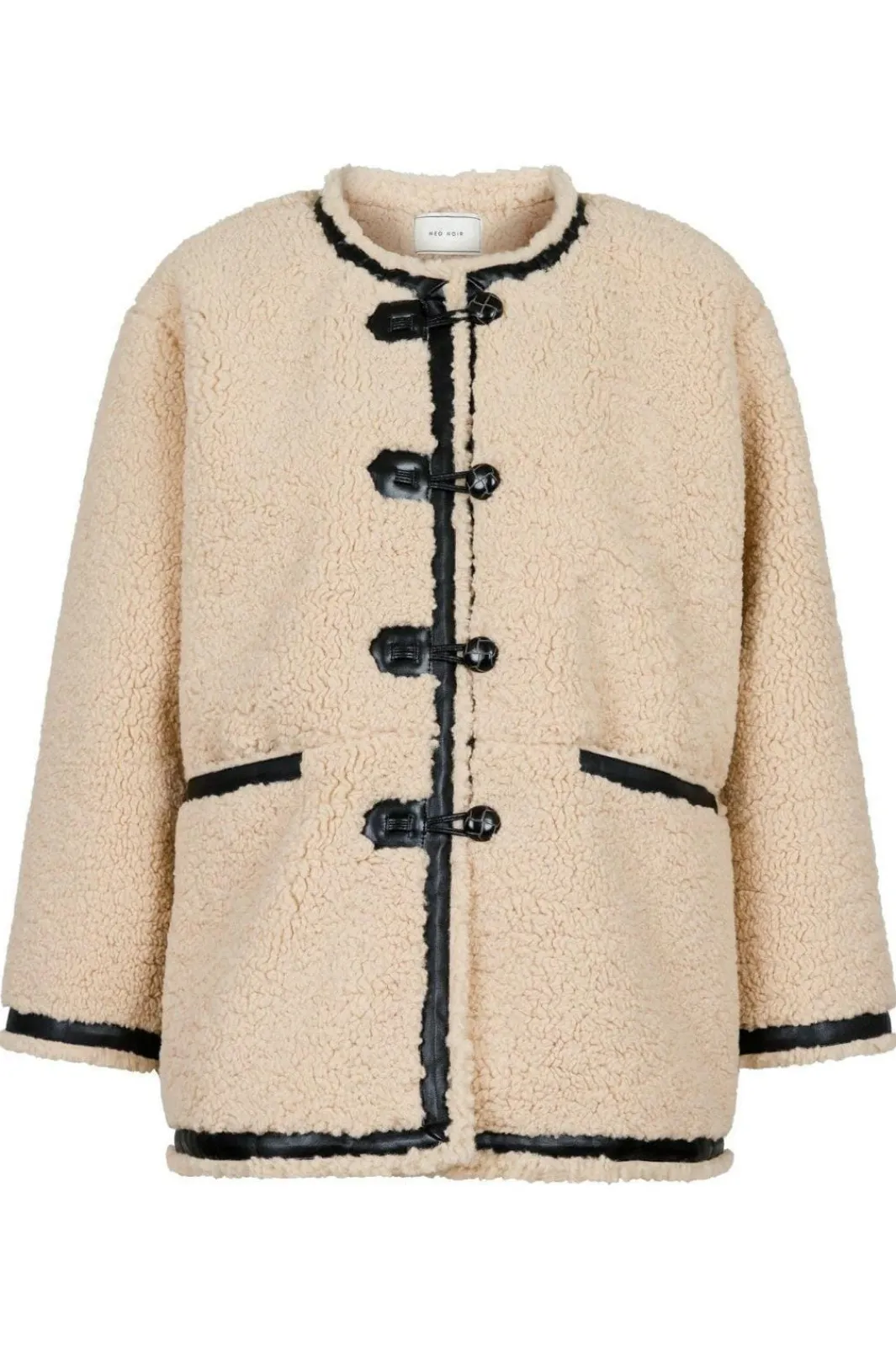 Online Neo Noir Fanny Teddy Jacket Camel
