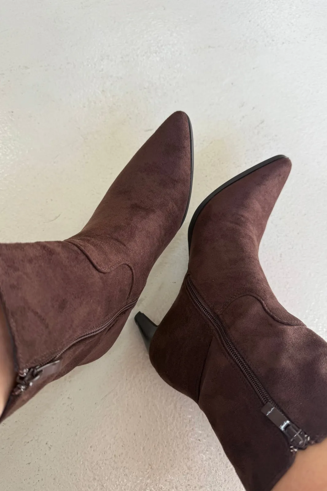 Bloom Fawn Boots Dark Maroon