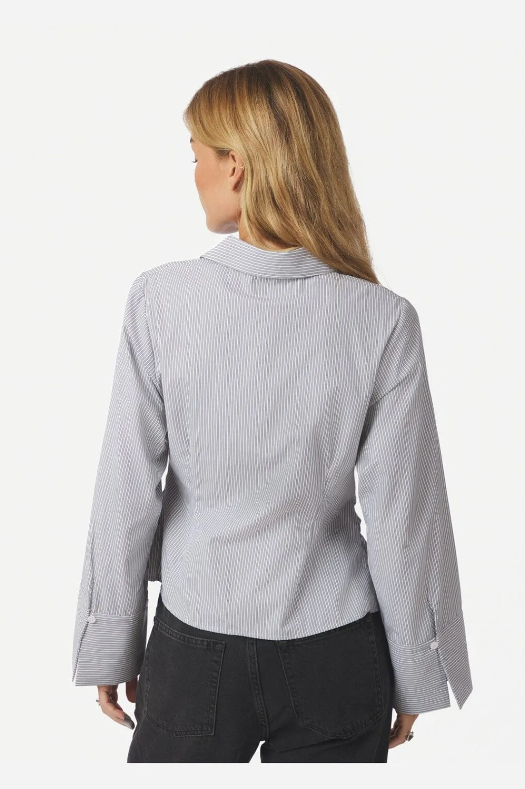 Discount Neo Noir Fenli Striped Shirt 165677 130