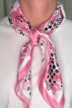 Online A-bee Filippa Scarf Pink