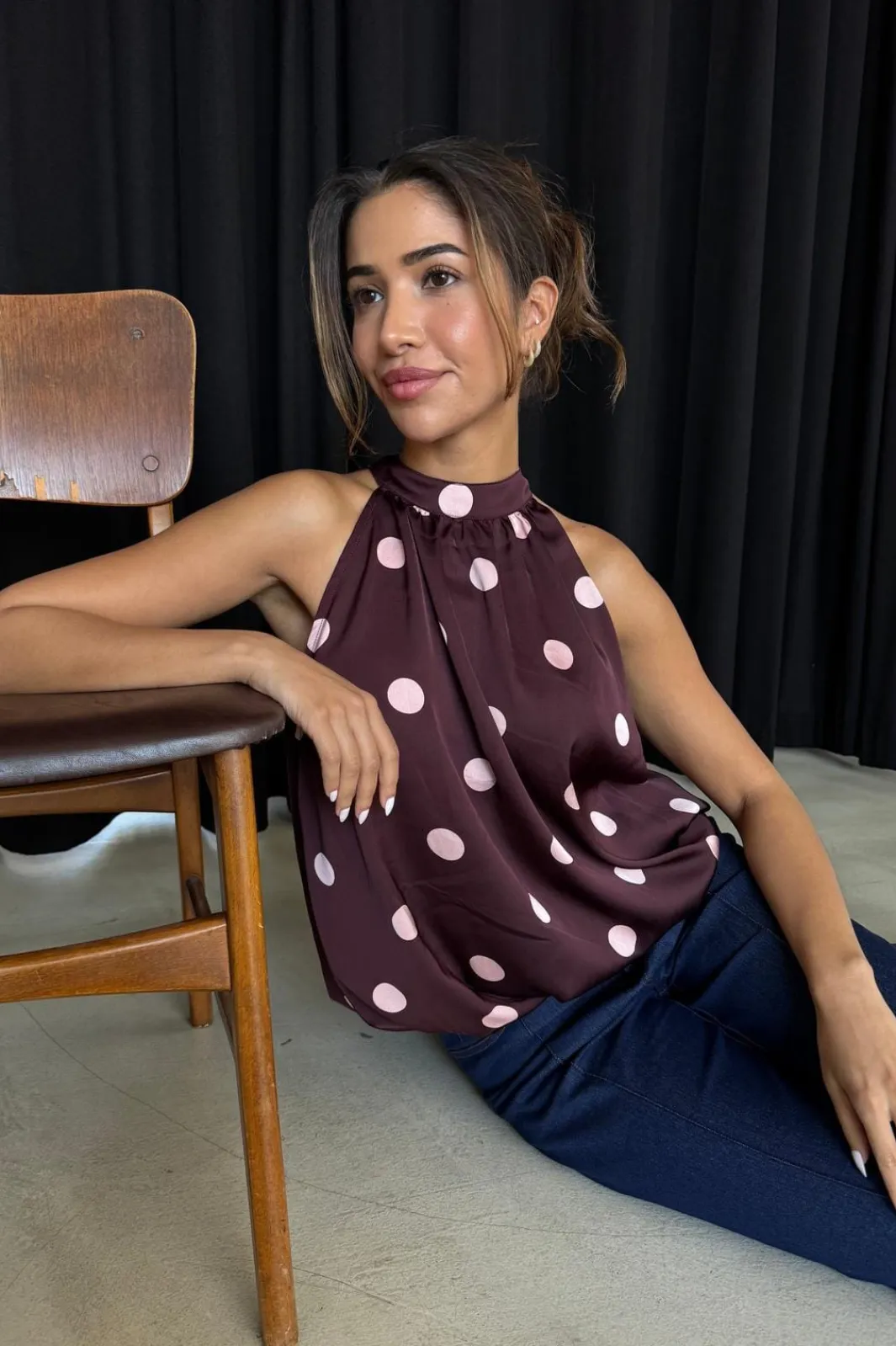 Discount Continue Fiona Dot Top 15064 Bordox Dot