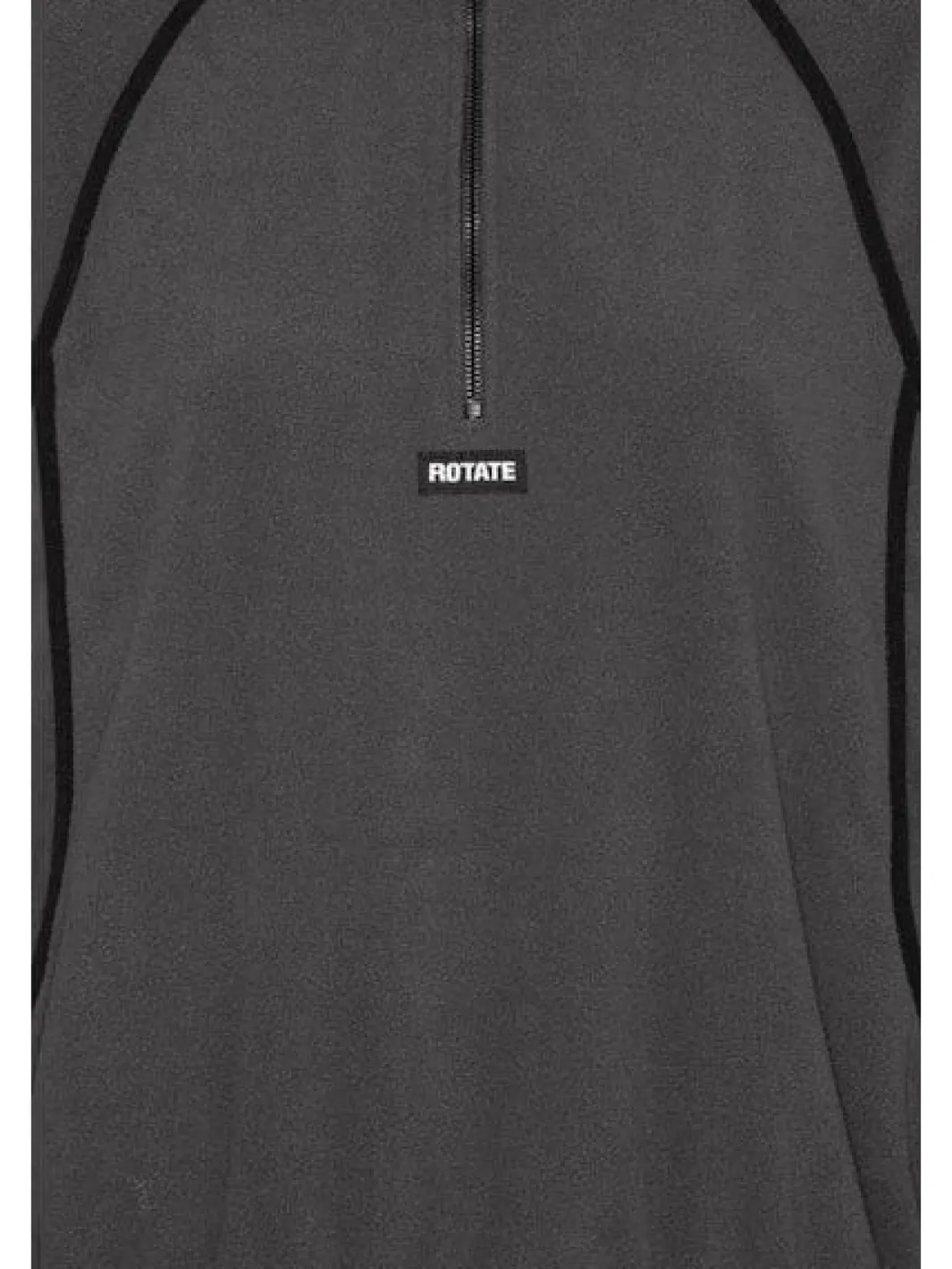 Best Rotate Fleece Half Zip Jacket 1153681205 1205 Gray Pinstripe