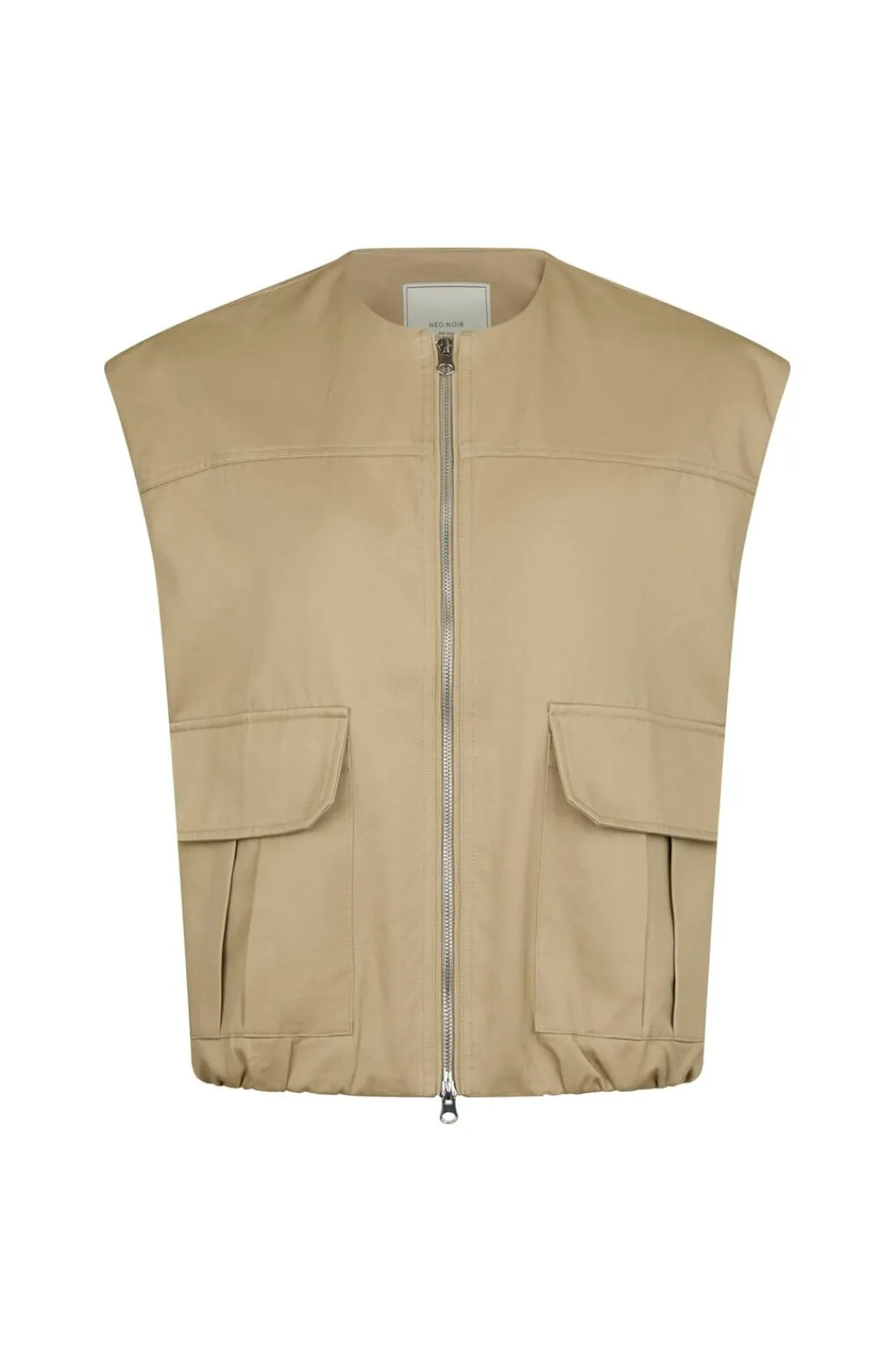 Clearance Neo Noir Flo Balloon Twill Vest 167190 214