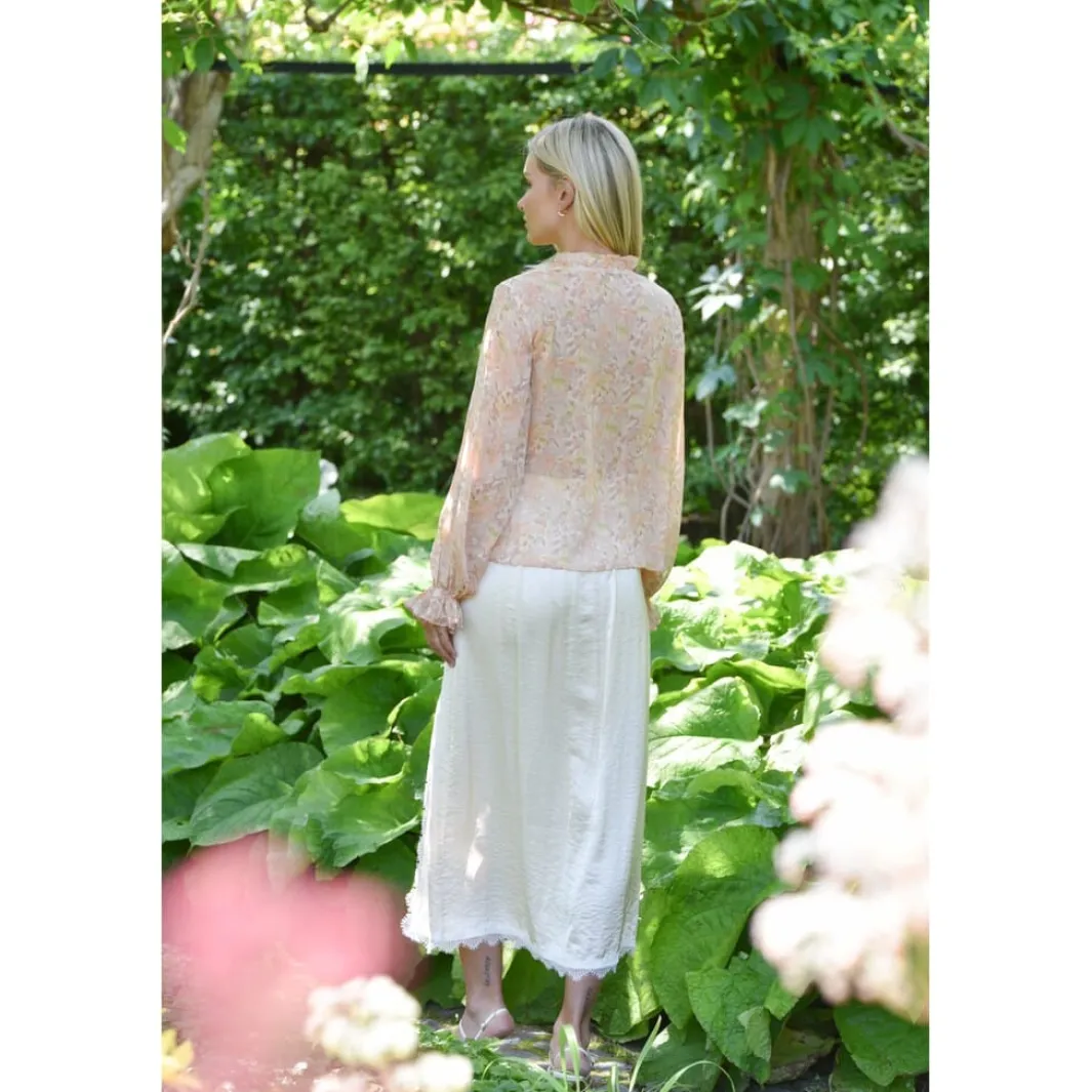 Hot A-View Flounce Blouse AV4936 291