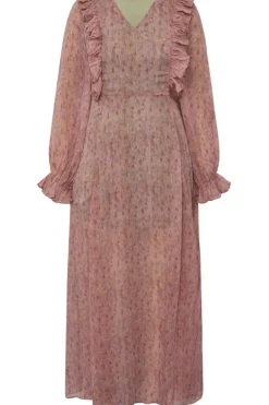 Sale A-View Flounce Dress 021 Old Rose