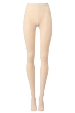 Clearance Wolford Flower Tights17625 4864 Buttermilk