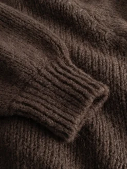 Online Noella Fora Knit Cardigan 548 Dark Brown