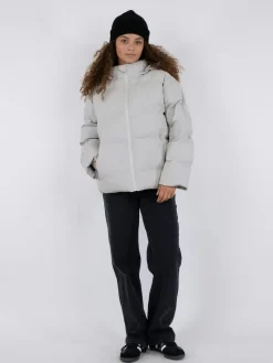 Best Neo Noir Fox C Puffer Jacket Ivory
