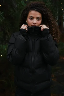 Clearance Neo Noir Fox C Puffer Jacket Black