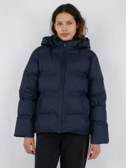 Hot Neo Noir Fox C Puffer Jacket Navy