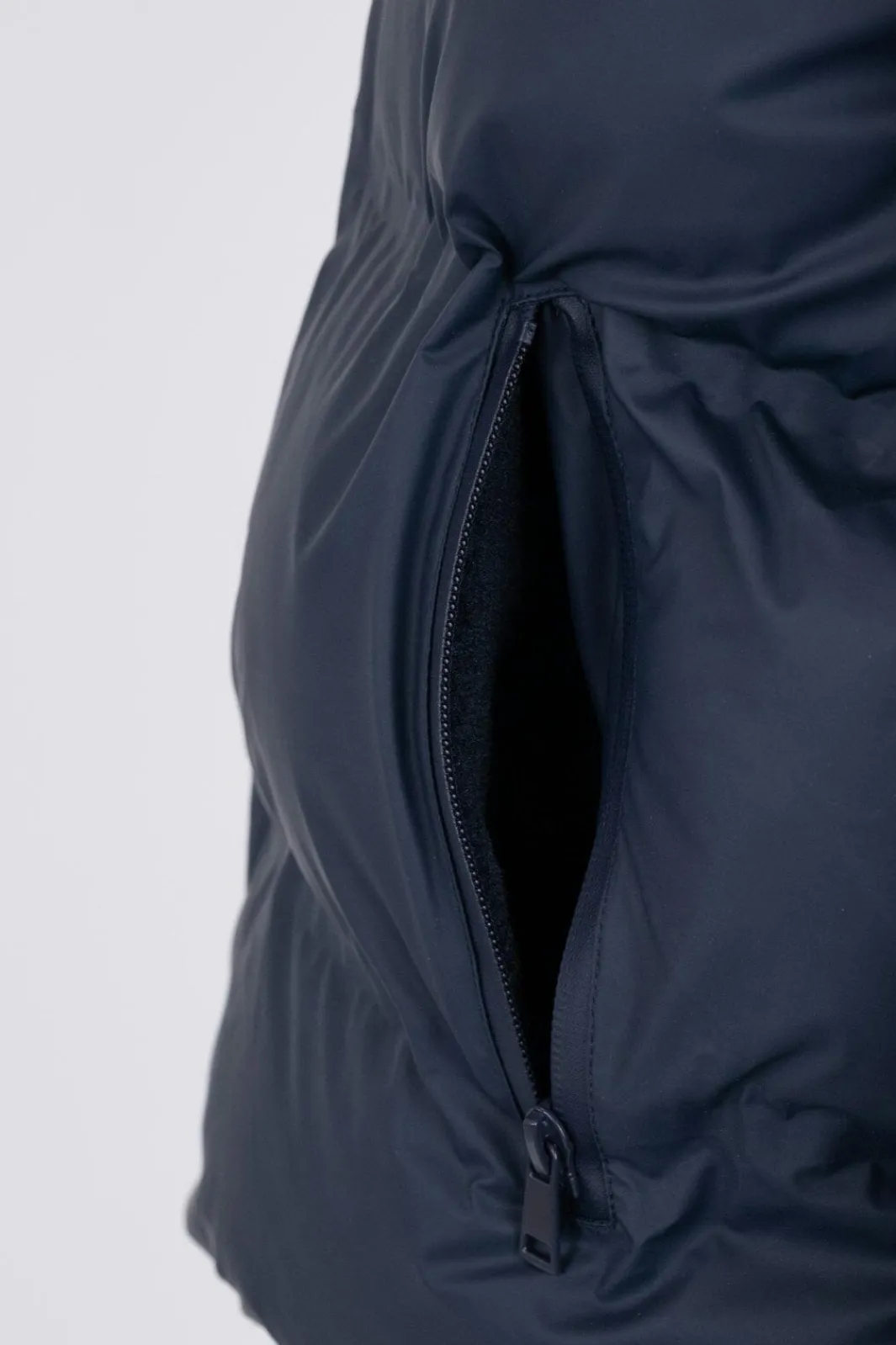 Hot Neo Noir Fox C Puffer Jacket Navy