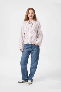Hot Neo Noir Francesca Stripe Shirt 981 165
