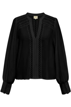 Online Gossia Frejago Blouse G2637 Black
