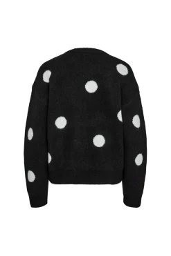 Best Liberte Fro Dot Pullover 22344 Black White Dot